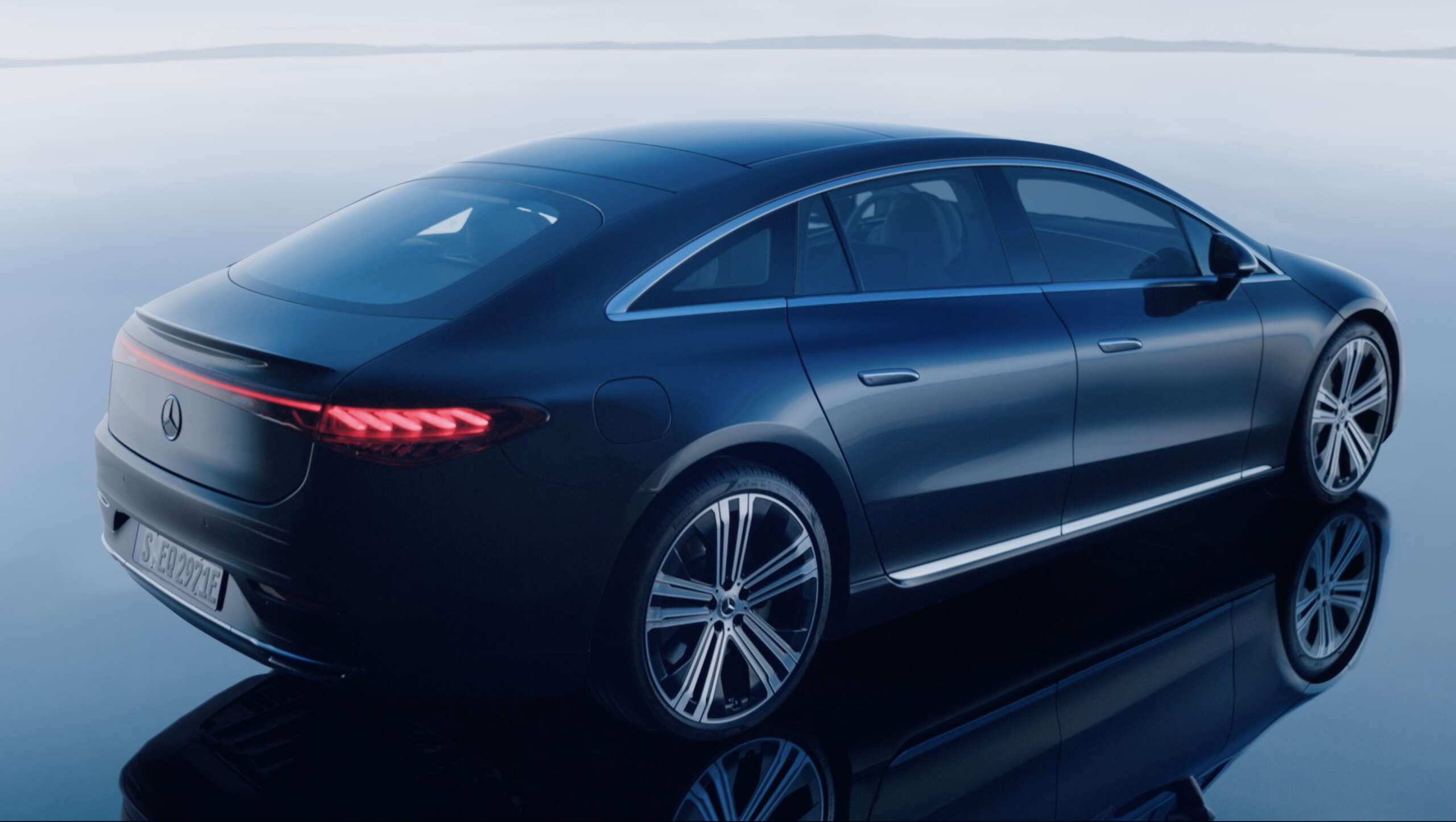 Mercedes-Benz - EQS World Premiere - Parasol Island - Integrated